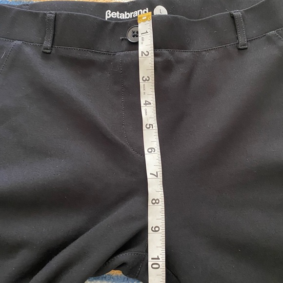 Betabrand Ponte Yoga Work Pants Straight Leg Pockets LP Business Casual Office - Picture 8 of 9